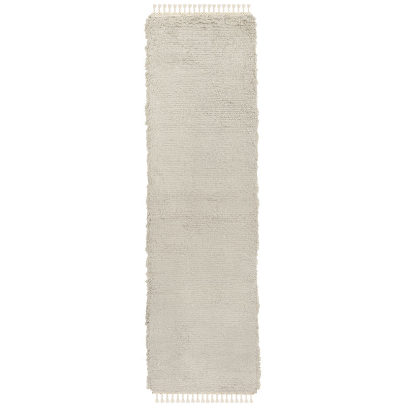 Jankowski Wool Hand Woven Area Rug, Runner 69 x 244 cm