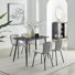 Barrea 4 - Person Dining Set