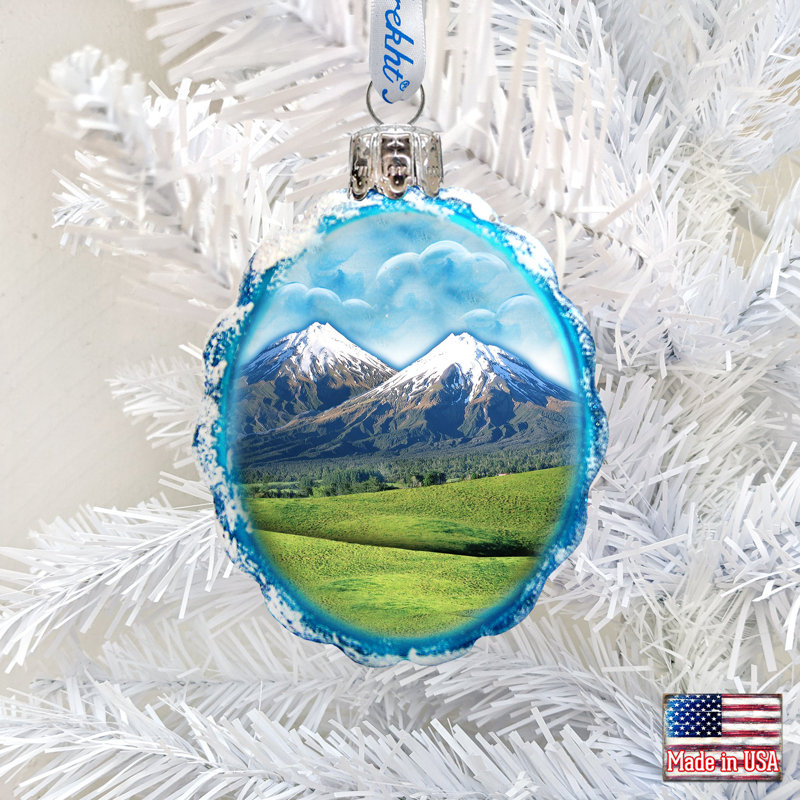 Keepsake 2'' Handmade Glass Holiday Shaped Ornament