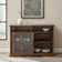 Baltasar 47'' Sliding Windowpane Door Sideboard