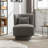 Ollia Upholstered Swivel Slipper Chair-86559146