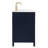 Irene 60'' Double Bathroom Vanity with Engineered Marble Top-1115106277