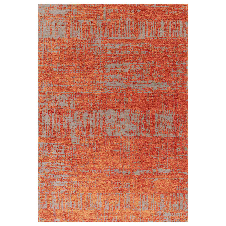 Agita Flatweave Marmalade Orange Rug