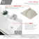 STYLISH 18 inch Rectangular Undermount Porcelain Bathroom Sink with 2 Overflow Finishes