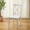 Chaise d'appoint à dossier en X Cierra