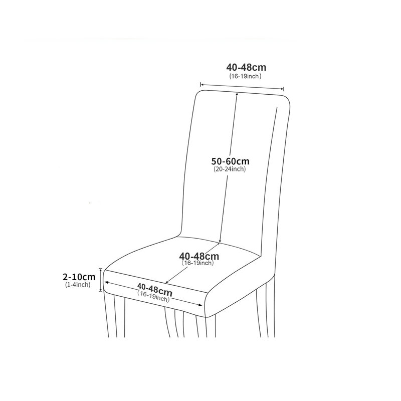 T-Cushion Dining Chair Slipcover
