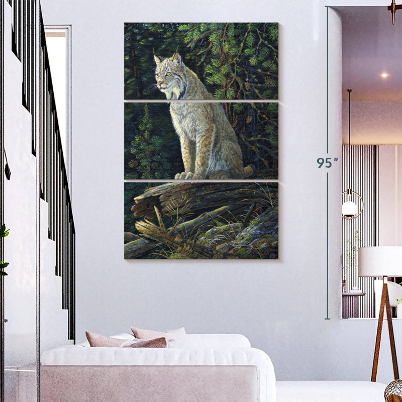 Brampt Predator's Anticipation, 74" H x 48" W