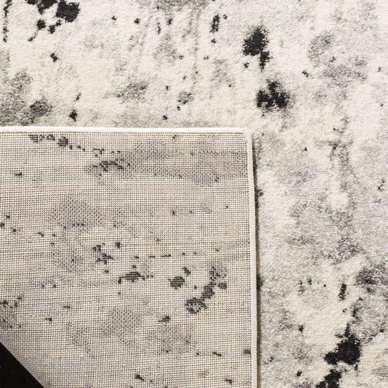 Faustina Performance Abstract Rug, Runner 2'2" x 7'