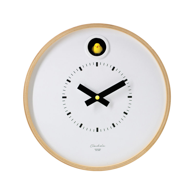Dot White Cuckoo Clock