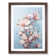 Magnolia Flower Expressionism No.3 - Single Picture Frame Print on Wood