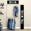 38.5'''' Wall Mounted Industrial Clothes Rack