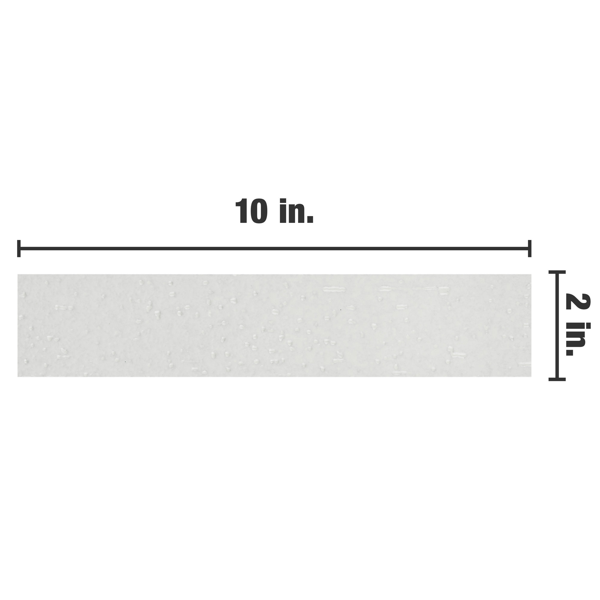 Muretto 2" x 10" Porcelain Stone Look Subway Wall & Floor Tile, Tostato