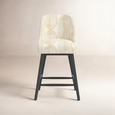 Gallie Upholstered Counter Stool