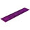 Overdyed Hand-Knotted Wool Modern-Contemporary Purple Runner 2' 7" x 12' 4"