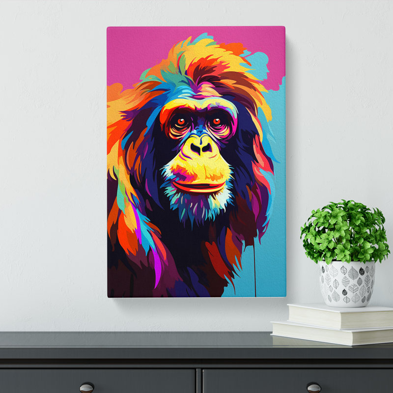Orangutan Pop - No Frame Print