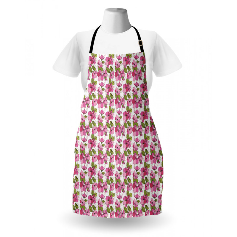 Tablier de fleurs en fleur