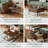 Solid Wood Nesting Coffee Table