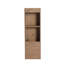 Meuble-lavabo simple 54 po avec armoire supérieure, lavabo en céramique et conception sans poignée 54 po-125966528