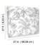 Tropical Sketch Toile Vinyl Wallpaper Roll-1101849299