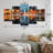 Cityscape Abstract Reflections Ii Buildings & Architecture Wall Decor