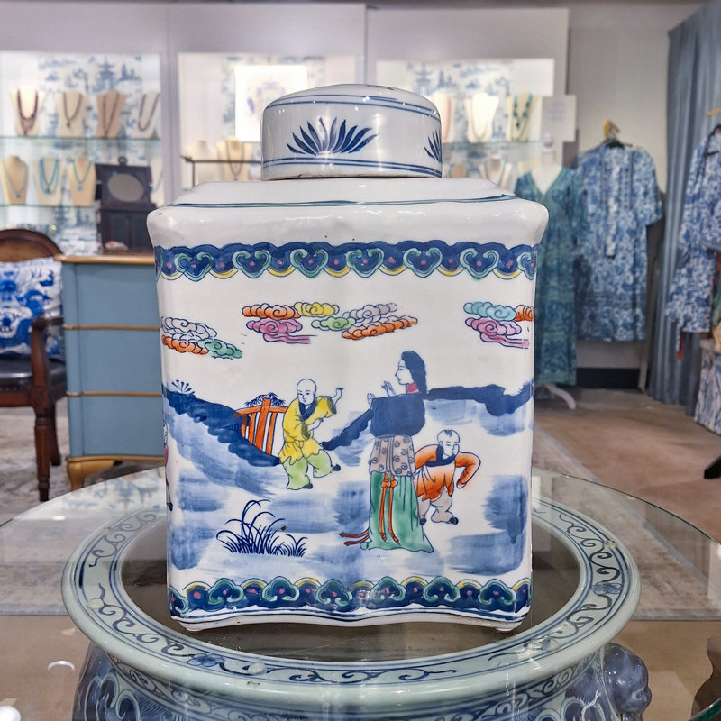 Handmade Porcelain China Jar