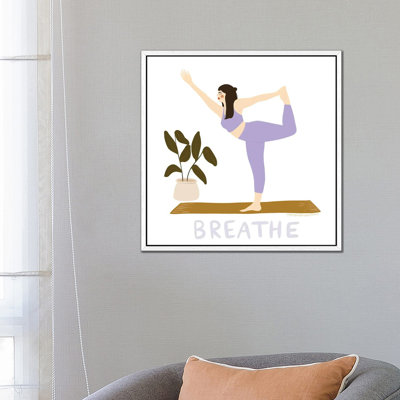 Breathe 1 Piece Wall Art on Canvas