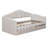 Twin Size Upholstered Daybed With Trundle-1625191305