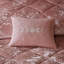 Édredon en velours simple / simple TG / diamant - avec coussin pour le lavage facile et repassage