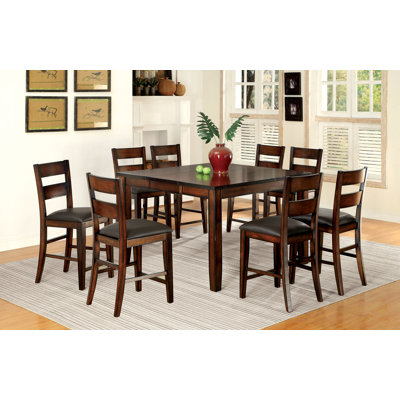 Mcvey 8 - Person Extendable Four Leg Dining Set