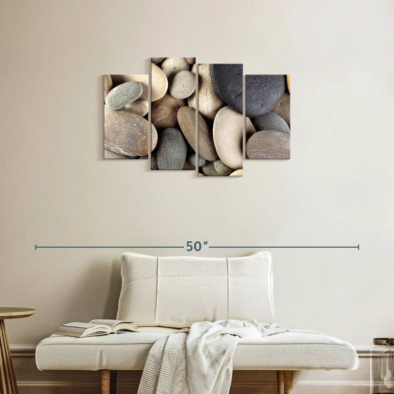 Kerrick Brown Pebbles, 22" H x 36" W