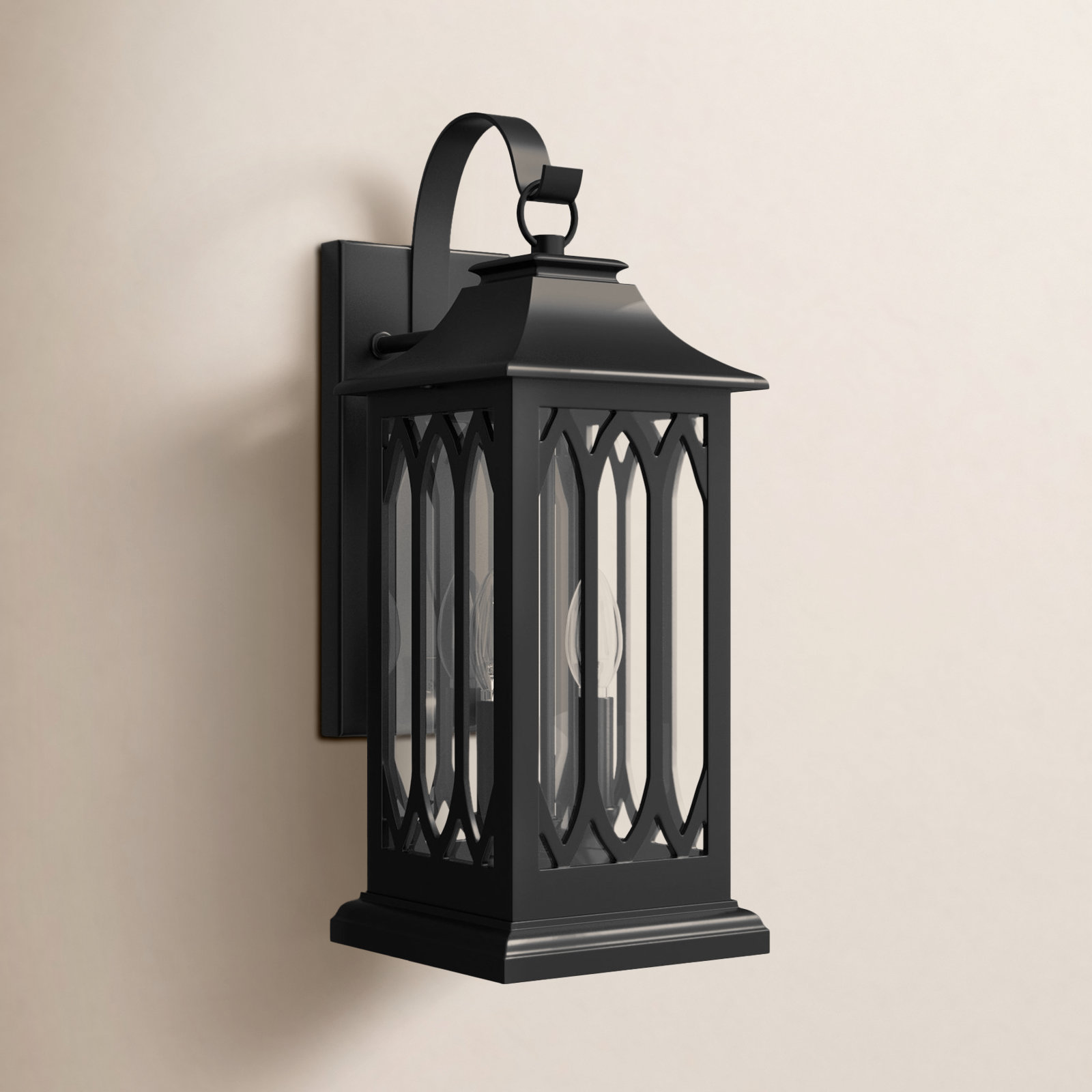 2-Light Outdoor Wall Lantern