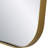 Capra Metal Wavy Wall Mirror