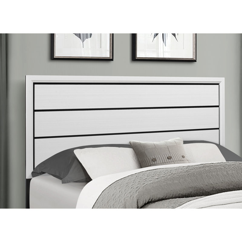 MIRAGE BLANC PLEIN DE LIT, Lit double, Blanc