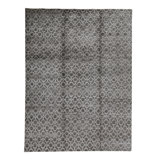 Windsom Geometric Area Rug in Gray