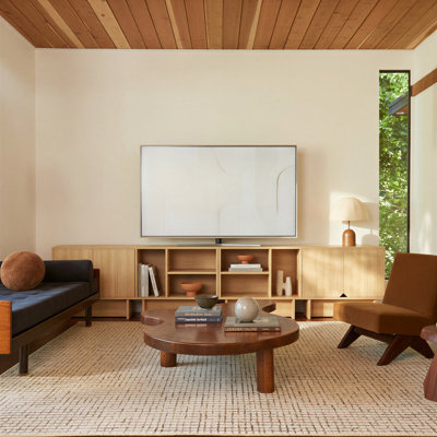 Meuble télé modulaire pour téléviseur de 100 po ou moins Zeno (ensemble de 4)