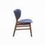 Chaises de salle à manger rembourrées avec cadre en bois-617250985