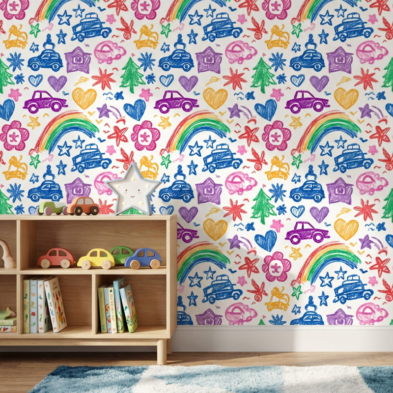Kids Doodles, Texturé non collé
