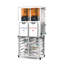 Chariot modulaire 9 compartiments avec bacs