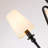 9-light 2-Tier Traditional Stylish Chandelier With Beige Fabric Shades-1006971460