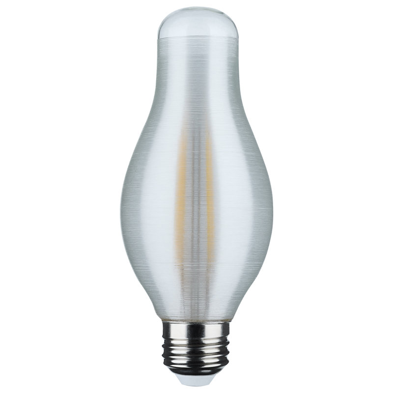 DEL H19 7 watts - CCT - Base moyenne - Finition filée satinée - 120 volts, 2000 Kelvins