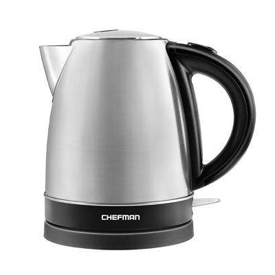Bouilloire électrique en acier inoxydable de 1,7 litre Chefman