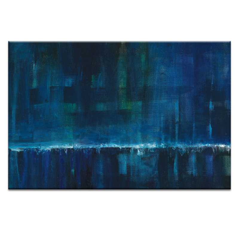 Waterfall 1 by Patricia Baliviera - Painting on Canvas, 51cm H x 76cm W, Wrapped Canvas