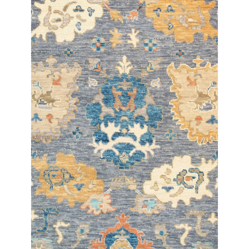 Oriental Area Rug in Slateblue