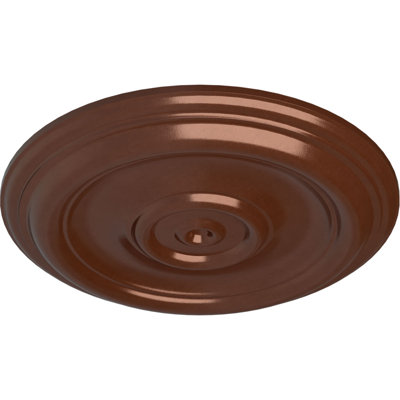 Médaillon de plafond traditionnel H 12 po x l 12 po x P 1 po
