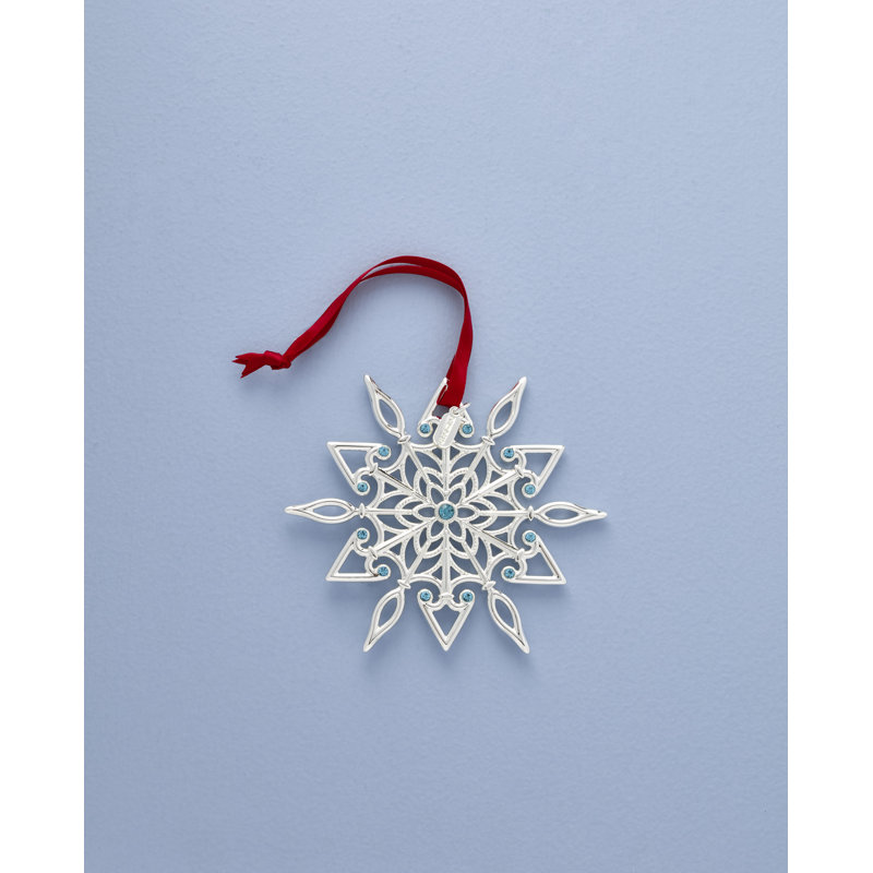 2025 Snow Majesty Silverplate Ornament