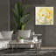 «Mixed Narcissus On White» par Danhui Nai, art mural sur toile-819667839