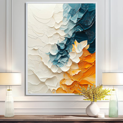 «Omeka Biomorphism Wave to Sand Migre II» - art mural Biomorphism