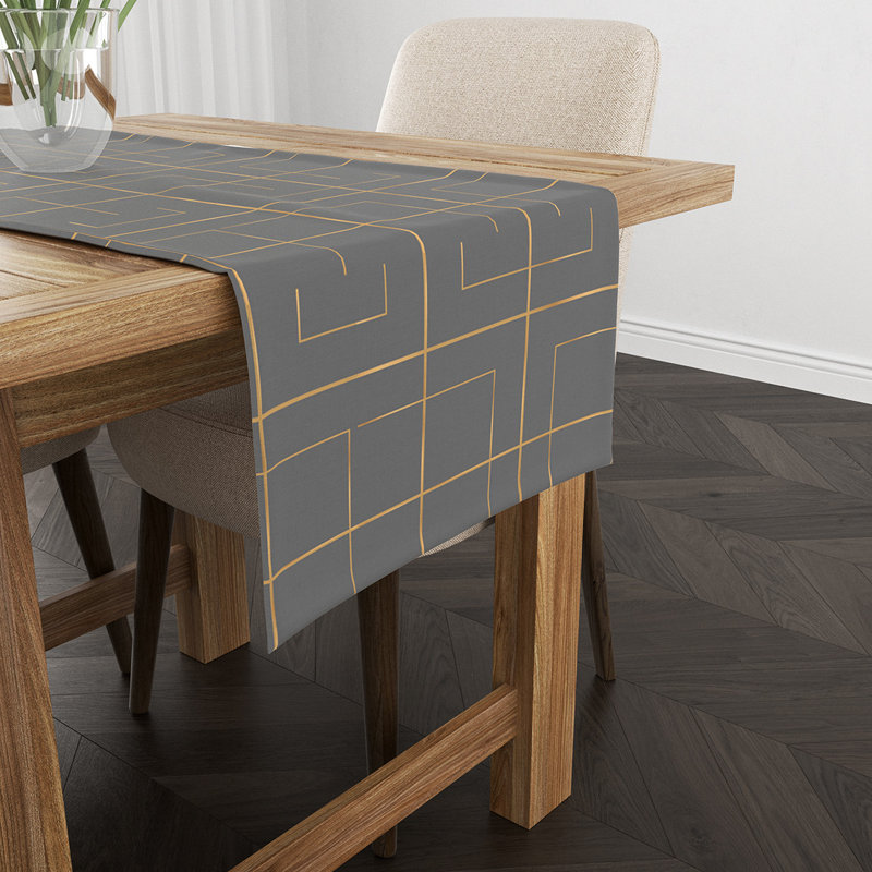 Chemin de table Pyatt, Bleu