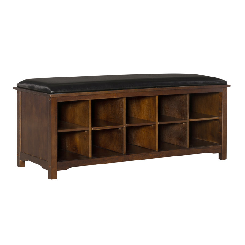 Benton Polyurethane Upholstered Storage Bench
