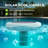 Winado Green Solar Powered Pool Ionizer With Oversized Copper Rods For All Type Pools
